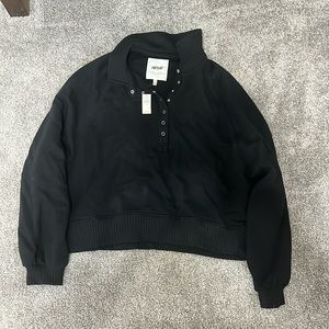 Aerie button up quarter zip